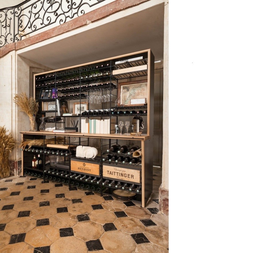 Mueble Expositor para Vinos - Marchand de Vin - Hasta 1000 Botellas