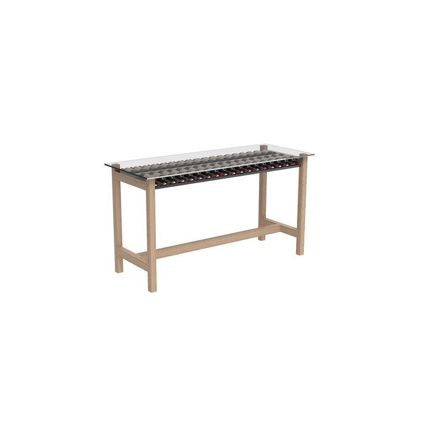 Mueble mostrador para maridajes de vino con capacidad para 36  botellas - Comptoir Collection