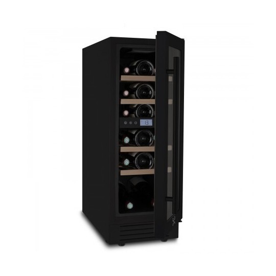 Vinoteca Integrable CAVCEDB17 – 17 Botellas, 2 Zonas, Compresor Silencioso, No-Frost