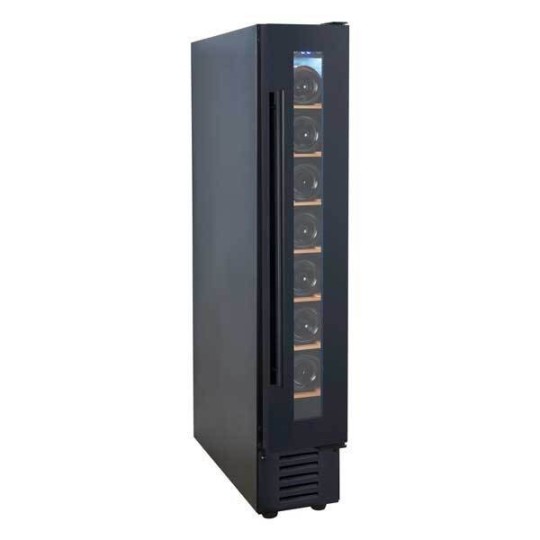 Vinoteca Integrable Vinobox 7 Design Negra – 7 Botellas, Bajo Encimera, Silenciosa