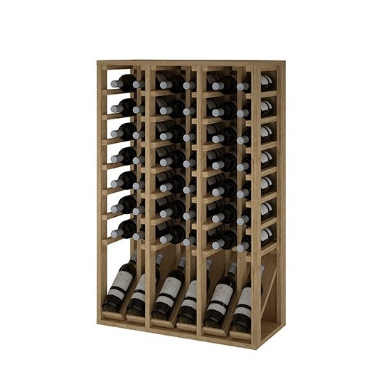 Botellero madera de pino 48 botellas  EX2092