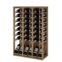 Botellero madera de pino 48 botellas  EX2092