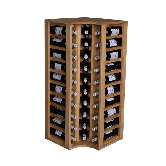 Botellero madera de pino 30 botellas  EX2038