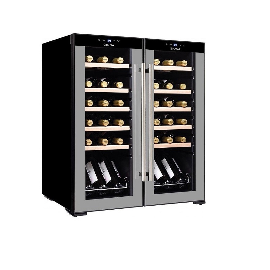 Vinoteca compresor 2 puertas 36 botellas CVG 36CFM 2T