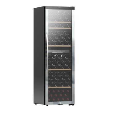 Vinoteca Giona CVG 120CF 2T – 120 Botellas, 2 Zonas, Compresor, Triple Cristal