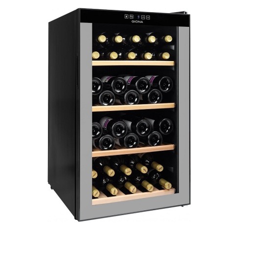 Vinoteca compresor 50 botellas baldas de madera CVG 50CFM