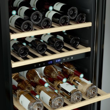 Vinoteca CAVCDB62 – 62 botellas, 2 zonas, refrigeración por compresor 2