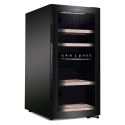 Vinoteca negra La Sommeliere 2 zonas temperatura 45 botellas SLS45DZ