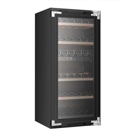 Vinoteca Encastrable Cavanova – 65 Botellas, 2 Zonas de Temperatura, Panelable