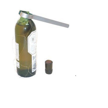 Degollador para corte de botellas de añadas antiguas evitando tener que sacar el corcho 2