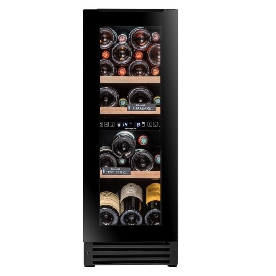 Vinoteca Avintage AVU27D82 – 25 Botellas, Doble Zona, Encastrable o Libre Instalación