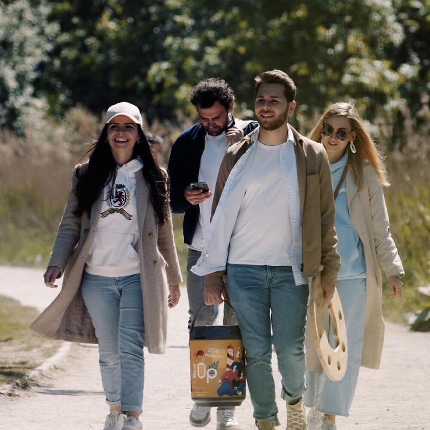 Beer Up Drink Up – Tirador de Cerveza Portátil, Barril 5L Frío 20h