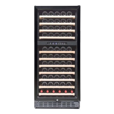 Vinoteca Vinobox 110GC-110 botellas vino - 2 Temperaturas-Negro 2