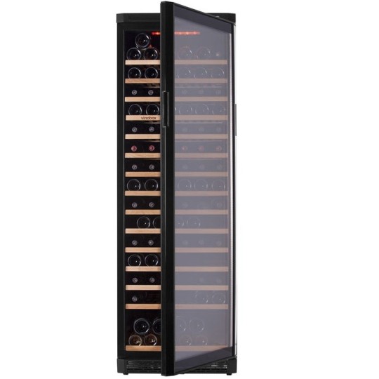 Vinoteca Vinobox 168GC -168 botellas de vino-1 Temperatura-Negro