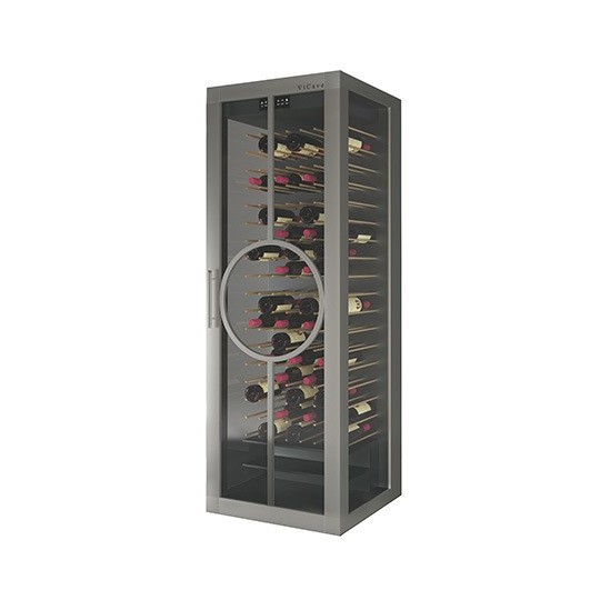 Vinoteca Vicave Modern | 100 Botellas, Climatizada, Diseño de Madera Noble