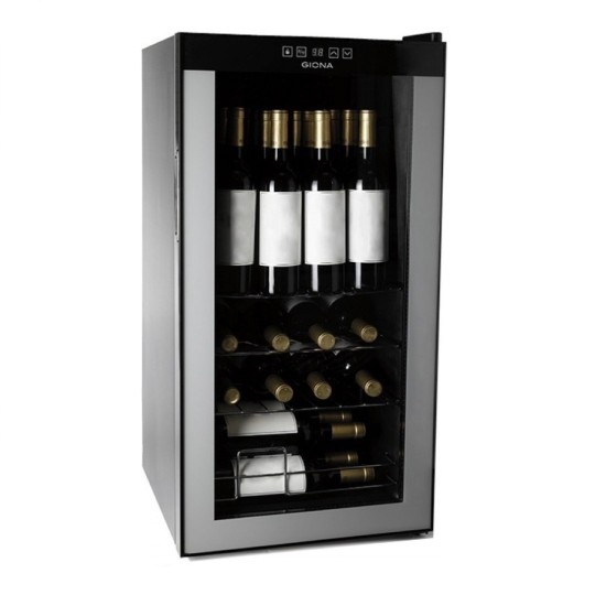 Vinoteca Giona CVG28CF | 28 Botellas, Compresor, Exposición Vertical, Silenciosa