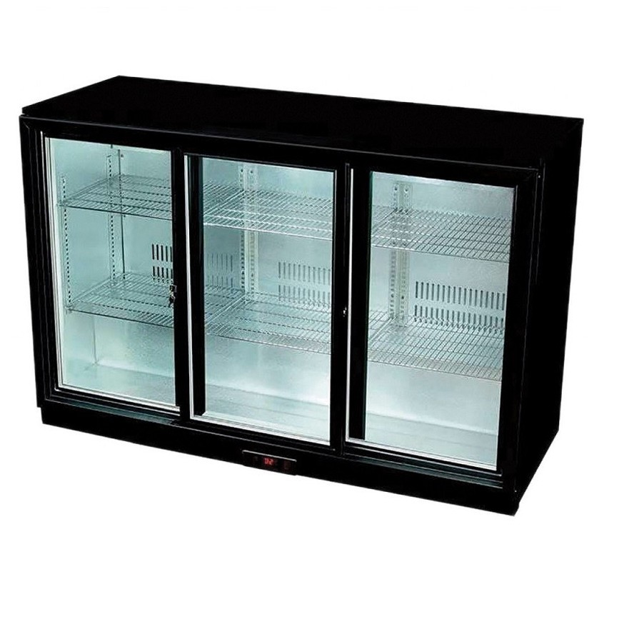 Expositor Refrigerado CF 273BM | 273 Litros, Triple Cristal, Bajo Consumo