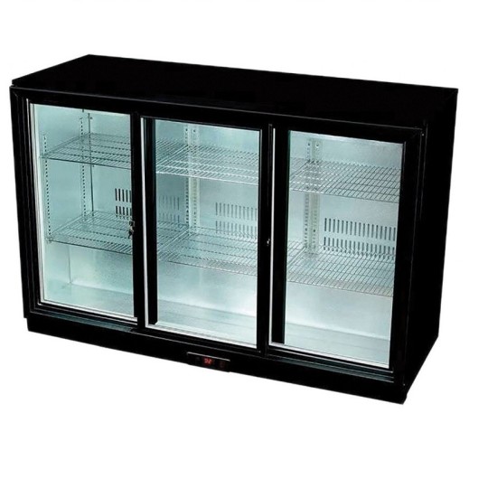 Expositor Refrigerado CF 273BM | 273 Litros, Triple Cristal, Bajo Consumo