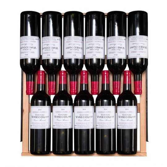 Vinoteca Vinobox Negra 168 Botellas 1 Temperatura 168GC