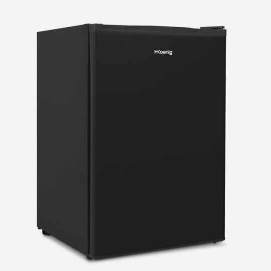 Mini Nevera H.Koenig FGX870 | 113 L, Negro, Bajo Encimera, Termostato Ajustable