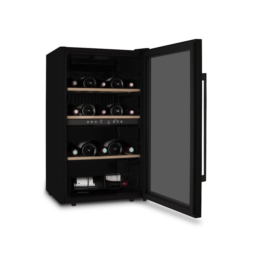 Vinoteca CAVCDB32 | 32 Botellas, Doble Zona, Compresor, Antivibración