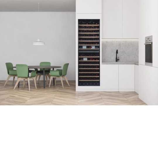 Vinoteca Integrable Vinobox 120 Deco | 120 Botellas, Panelable, Doble Zona