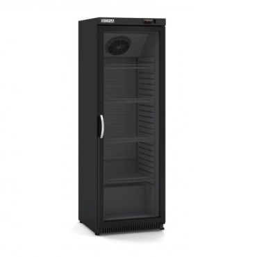 Expositor Congelador Giona EFG 348NSZ – 348 Litros, Puerta Negra, Compresor Silencioso, -3,5 °C a 1 °C