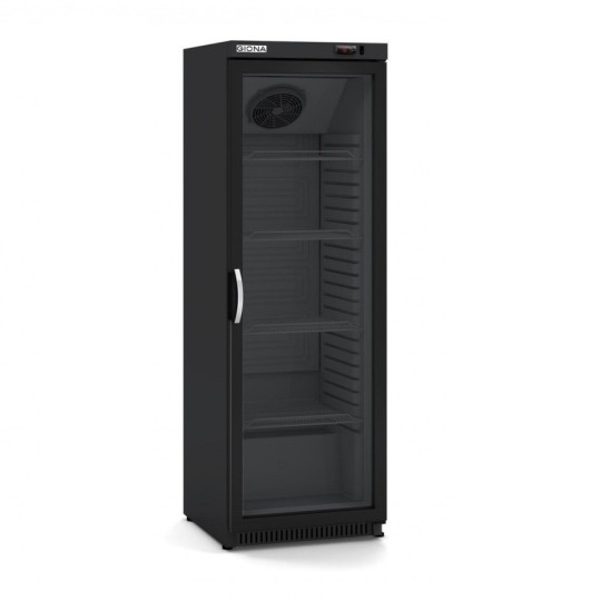 Expositor Congelador Giona EFG 348NSZ | 348L, Compresor, Negro, -3,5 ºC