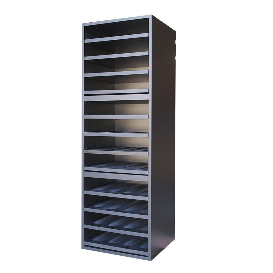 Botellero Merlot 634040 para 48 Botellas | Modular Vertical Negro Soft