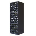 Botellero Merlot 634016 para 36 Botellas | Modular Vertical Negro Soft