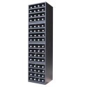 Botellero Merlot 644040 para 64 Botellas | Modular Vertical Negro Soft