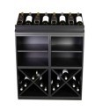 Botellero Merlot 652022 Modular 84 cm | Negro Soft