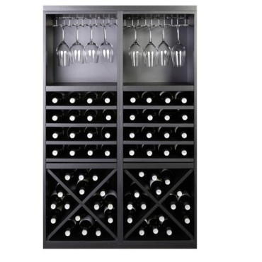 Botellero serie Merlot composicion 653024