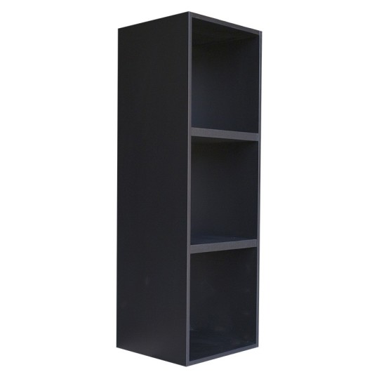 Botellero Serie Merlot 631010 Multiusos | Modular Negro Soft 126 cm