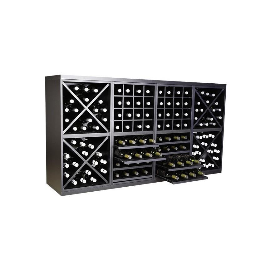 Botellero Serie Merlot Composición 652044 | Modular y Elegante