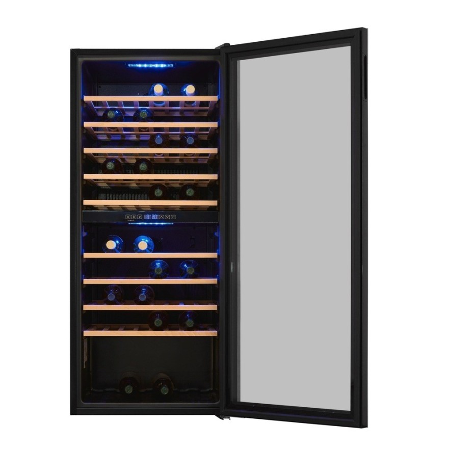 Vinoteca grande negra  WS2-114-GTE-160G 114 botellas