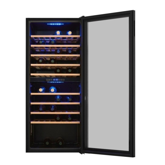 Vinoteca grande negra  WS2-114-GTE-160G 114 botellas