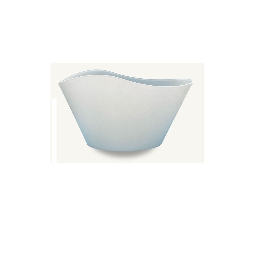 Cubitera Ola Blanca – Diseño Elegante y Personalizable para 4-5 Botellas La Cubitera Ola destaca por su diseño moderno y práctic