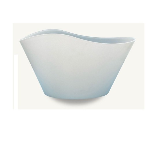 Cubitera Ola Blanca – Diseño Elegante y Personalizable para 4-5 Botellas La Cubitera Ola destaca por su diseño moderno y práctic