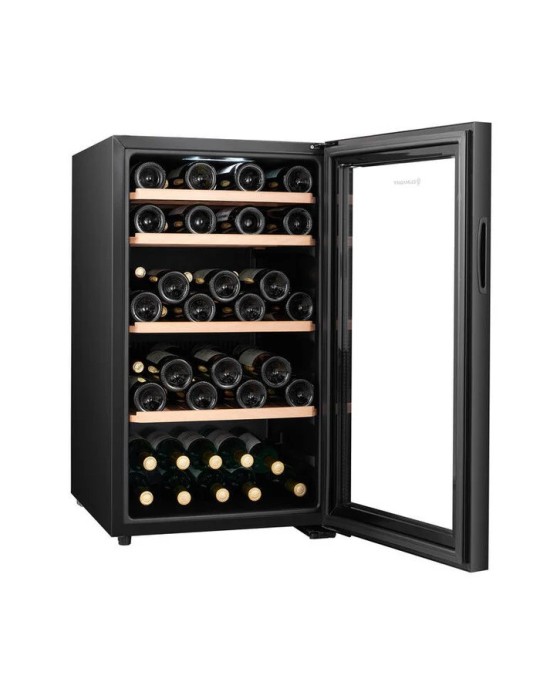 Vinoteca negra libre instalación compresor  52 botellas Climadiff CEPAGE52F