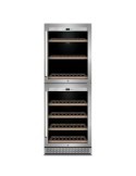 Vinoteca Caso Design WineChef Pro 126 2D – 2 Puertas, 2 Zonas, 126 Botellas