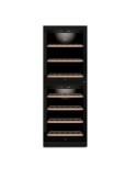 Vinoteca Caso Design WineChef Pro 126 2D Black– 2 Puertas, 2 Zonas, 126 Botellas