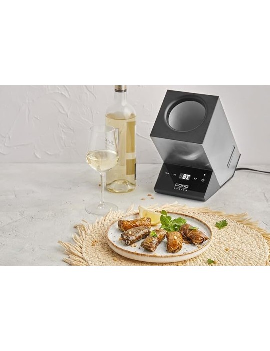 Enfriador CASO WineCase One Inox | Enfriador eléctrico 1 botella 5–18 °C