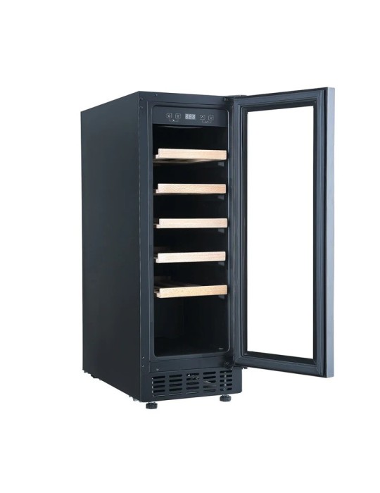 Vinoteca encastrable suelo 30 cm ancho 20 botellas Caviss SLEN120TBE5