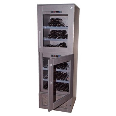 Vinoteca Profesional DUE para 50 Botellas – Doble Temperatura