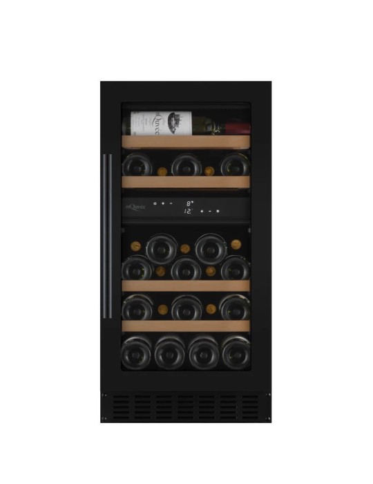 vmQuvée WineCave 700 40D – Vinoteca encastrable 28 botellas doble zona