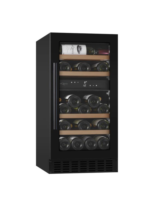 vmQuvée WineCave 700 40D – Vinoteca encastrable 28 botellas doble zona