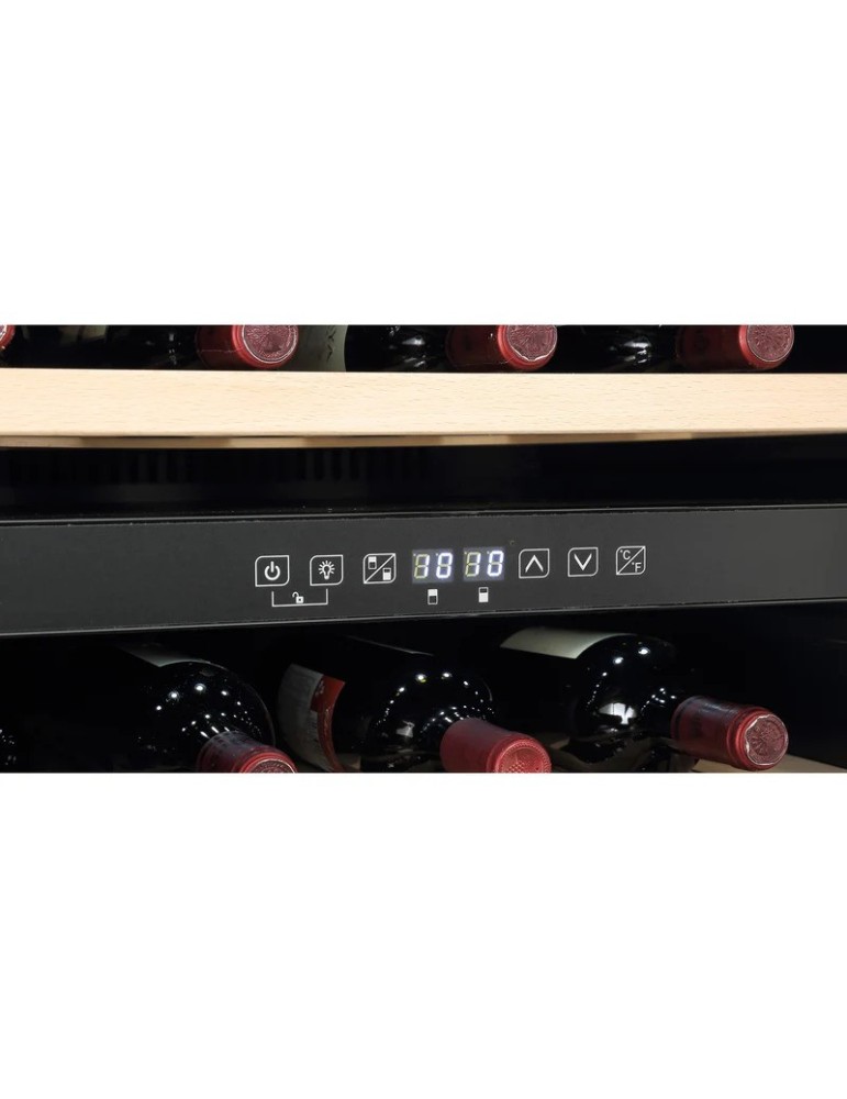 Vinoteca Encastrable Caviss CLEN257TBEG | 57 Botellas Doble Zona