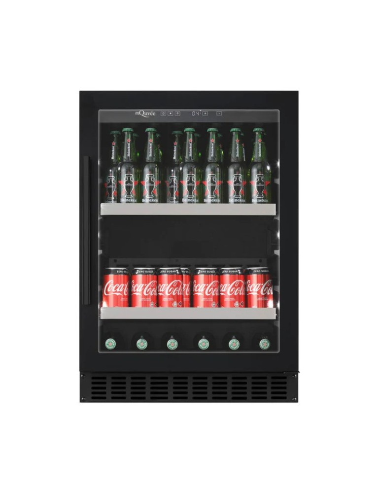 Nevera Cerveza mQuvée BeerServer 60 Anthracite Black| 109 Botellas