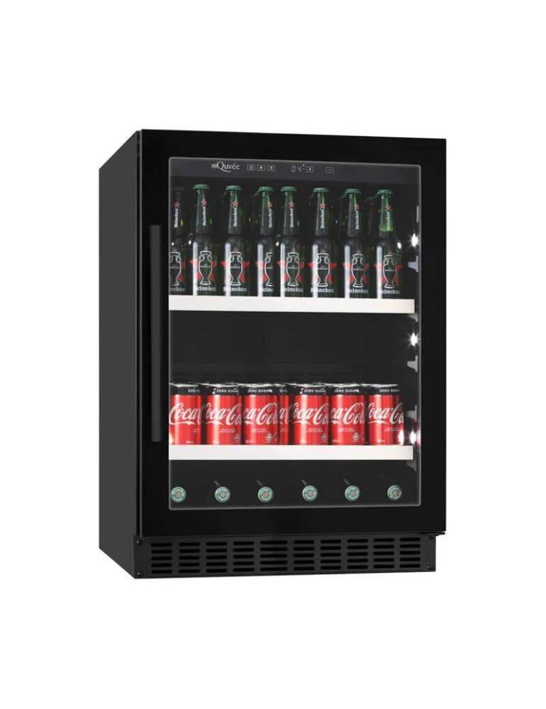 Nevera Cerveza mQuvée BeerServer 60 Anthracite Black| 109 Botellas